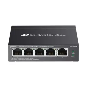   TP-Link Switch PoE - DS105GP (5 port 1Gbps; 4x at PoE+ port; 65W)