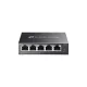 TP-Link Switch Menedzselhető PoE - ES205GP (Omada; 5x 1Gbps; 4x af/at PoE+ port; 65W)