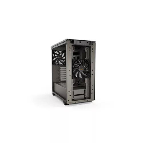 Be Quiet! Számítógépház - Pure Base 500 Metallic Grey (ATX, szürke)