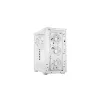 Be Quiet! Számítógépház - Pure Base 501 LX White (ATX, edzett üveg oldallap, fehér)