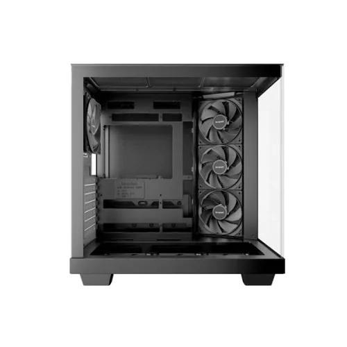 Be Quiet! Számítógépház - LIGHT BASE 500 Black (ATX, edzett üveg oldallap, fekete)
