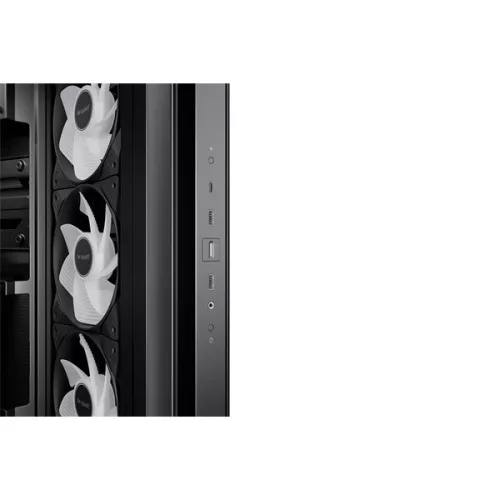 Be Quiet! Számítógépház - LIGHT BASE 500 LX Black (ATX, edzett üveg oldallap, fekete)