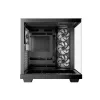 Be Quiet! Számítógépház - LIGHT BASE 500 LX Black (ATX, edzett üveg oldallap, fekete)