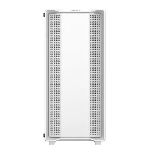 DeepCool Számítógépház - CC560 WHITE V2 (fehér, ablakos, 4x12cm LED venti, ATX, 1xUSB3.0, 1xUSB2.0, fehér)