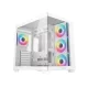 Deepcool Számítógépház - Cg530 4F Wh (Fehér, Ablakos, 4X12Cm A-RGB, Btf, Atx, 2XUSB3.0, 1XUSB2.0)