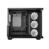 DeepCool Számítógépház - CG530U 4F (fekete, ablakos, 4x12cm A-RGB, BTF, ATX, 2xUSB3.0, 1xUSB2.0)