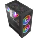 Formula Számítógépház - Air Power G5 Duo Black (fekete, ablakos, 2x16cm venti, ATX, 1xUSB3.0, 1xType-C)