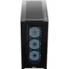 Formula Számítógépház - AirPower G5 EX Black (fekete, ablakos, 4x12cm venti, EATX, 2xUSB3.0, 1xType-C)