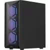 Formula Számítógépház - Air Power G1 Plus Black (fekete, ablakos, 6x12cm venti, mATX, 1xUSB3.0, 1xUSB2.0, 1xType-C)