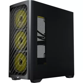   Formula Számítógépház - Air Power G3 Black (fekete, ablakos, 4x12cm venti, ATX, 1xUSB3.0, 2xUSB2.0)