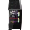 Formula Számítógépház - Crystal Z1M Black (fekete, ablakos, mATX, 1xUSB3.0, 1xUSB2.0)