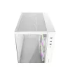 ID-Cooling Számítógépház - VIEW 500 ARGB WH (ablakos, 3x12cm A-RGB, BTF, mATX, 1xUSB3.0, 1xUSB2.0, fehér)
