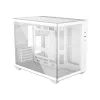 ID-Cooling Számítógépház - VIEW 500 WH (ablakos, venti nélkül, BTF, mATX, 1xUSB3.0, 1xUSB2.0, fehér)