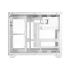 ID-Cooling Számítógépház - VIEW 500 WH (ablakos, venti nélkül, BTF, mATX, 1xUSB3.0, 1xUSB2.0, fehér)