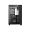 ID-Cooling Számítógépház - VIEW 510 (ablakos, venti nélkül, BTF, ATX, USB3.0, 1xUSB-C, fekete)