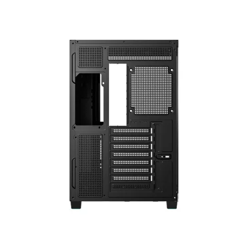 ID-Cooling Számítógépház - VIEW 510 (ablakos, venti nélkül, BTF, ATX, USB3.0, 1xUSB-C, fekete)