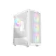 ID-Cooling Számítógépház - WARE 300 ARGB WH (ablakos, 4x12cm A-RGB, mATX, USB3.0, 1xUSB2.0, fehér)