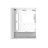 ID-Cooling Számítógépház - WARE 300 ARGB WH (ablakos, 4x12cm A-RGB, mATX, USB3.0, 1xUSB2.0, fehér)