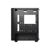 ID-Cooling Számítógépház - WARE 300 ARGB (ablakos, 4x12cm A-RGB, mATX, USB3.0, 1xUSB2.0, fekete)