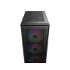 ID-Cooling Számítógépház - WARE 300 ARGB (ablakos, 4x12cm A-RGB, mATX, USB3.0, 1xUSB2.0, fekete)