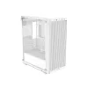 ID-Cooling Számítógépház - WARE 300 WH (ablakos, venti nélkül, mATX, USB3.0, 1xUSB2.0, fehér)
