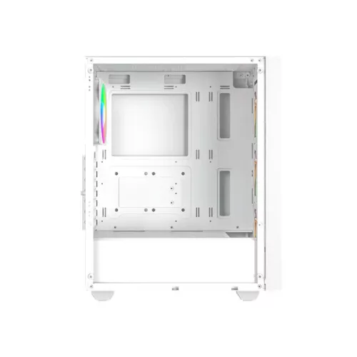 ID-Cooling Számítógépház - WARE 310 ARGB WH (ablakos, 4x12cm A-RGB, ATX, USB3.0, 1xUSB-C, 1xUSB2.0, fehér)