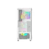 ID-Cooling Számítógépház - WARE 310 ARGB WH (ablakos, 4x12cm A-RGB, ATX, USB3.0, 1xUSB-C, 1xUSB2.0, fehér)