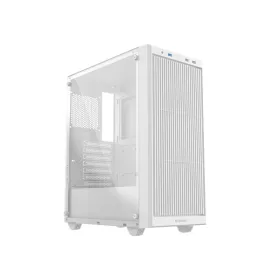   ID-Cooling Számítógépház - WARE 310 WH (ablakos, venti nélkül, ATX, USB3.0, 1xUSB-C, 1xUSB2.0, fehér)