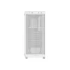 ID-Cooling Számítógépház - WARE 310 WH (ablakos, venti nélkül, ATX, USB3.0, 1xUSB-C, 1xUSB2.0, fehér)