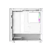 ID-Cooling Számítógépház - WARE 510 ARGB WH (ablakos, 4x12cm A-RGB, ATX, USB3.0, 1xUSB-C, 1xUSB2.0, fehér)