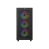 ID-Cooling Számítógépház - WARE 510 ARGB (ablakos, 4x12cm A-RGB, ATX, USB3.0, 1xUSB-C, 1xUSB2.0, fekete)