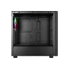 ID-Cooling Számítógépház - WARE 510 ARGB (ablakos, 4x12cm A-RGB, ATX, USB3.0, 1xUSB-C, 1xUSB2.0, fekete)