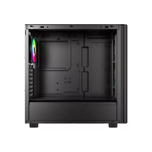 ID-Cooling Számítógépház - WARE 510 ARGB (ablakos, 4x12cm A-RGB, ATX, USB3.0, 1xUSB-C, 1xUSB2.0, fekete)