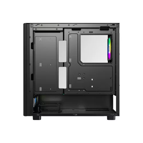 ID-Cooling Számítógépház - WARE 510 ARGB (ablakos, 4x12cm A-RGB, ATX, USB3.0, 1xUSB-C, 1xUSB2.0, fekete)