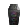 ID-Cooling Számítógépház - WARE 510 ARGB (ablakos, 4x12cm A-RGB, ATX, USB3.0, 1xUSB-C, 1xUSB2.0, fekete)
