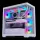 Spirit of Gamer Számítógépház - SPARK Arctic (fehér, ablakos, 9x12cm ventilátor, alsó táp,  ATX, 2xUSB3.0, 1xUSB-C)