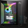 Spirit of Gamer Számítógépház - BANDIT GT (fekete, ablakos, 3x12cm ventilátor, alsó táp,  ATX, 1x USB-C, 3x USB-A)