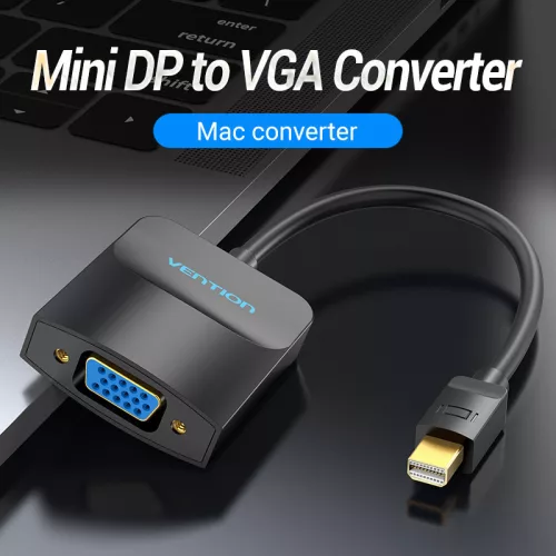 ADAPTER DP -> VGA, 0,15m, Vention