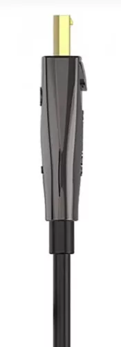 Vention Displayport/M -> Displayport/M  (8K, optikai, fekete), 5m, kábel