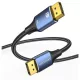 Vention DisplayPort/M (8K,HD, szövet, alu), 3m, kábel