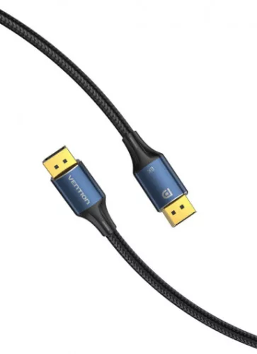 Vention DisplayPort/M (8K,HD, szövet, alu), 3m, kábel