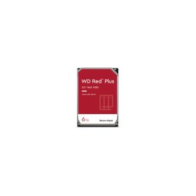   Western Digital Belső HDD 3.5" 6TB - WD60EFPX (5400rpm, 256 MB puffer, SATA3 - Red Plus széria)