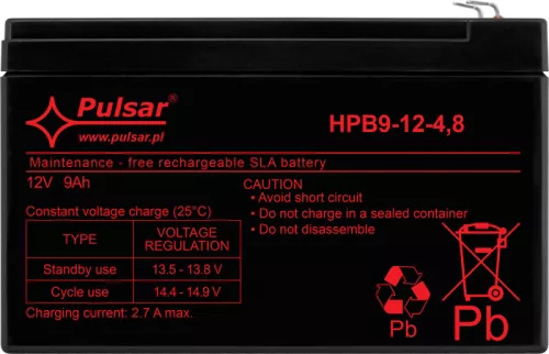 Pulsar HPB9-12-4.8