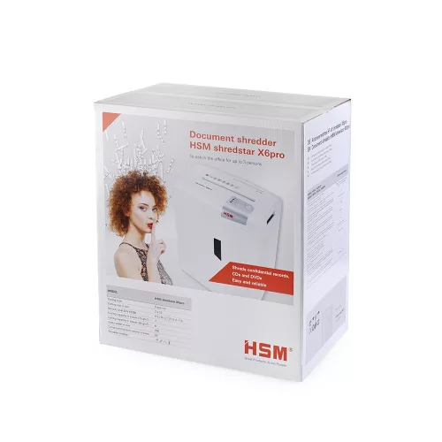 HSM shredstar X6pro 2x15 iratmegsemmisítő