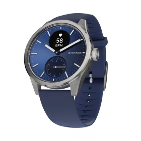   Withings Scanwatch 2 / 42mm (Activity, Sleep Tracker, ECG, Temperature, SPO2 / Stainless steel, fkm wristband, sapphire glass) - Blue