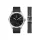 Withings Bundle Scanwatch 2 / 42mm (including Leather wristband Black Noir 20mm) - Black