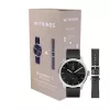 Withings Bundle Scanwatch 2 / 42mm (including Leather wristband Black Noir 20mm) - Black