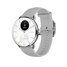   Withings Scanwatch 2 / 38mm (Activity, Sleep Tracker, ECG, Temperature, SPO2 / Stainless steel, fkm wristband, sapphire glass) - White