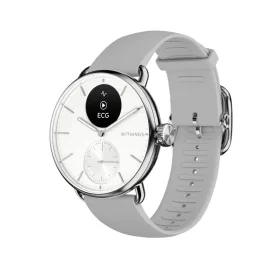   Withings Scanwatch 2 / 38mm (Activity, Sleep Tracker, ECG, Temperature, SPO2 / Stainless steel, fkm wristband, sapphire glass) - White