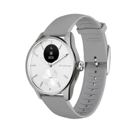   Withings Scanwatch 2 / 42mm (Activity, Sleep Tracker, ECG, Temperature, SPO2 / Stainless steel, fkm wristband, sapphire glass) - White